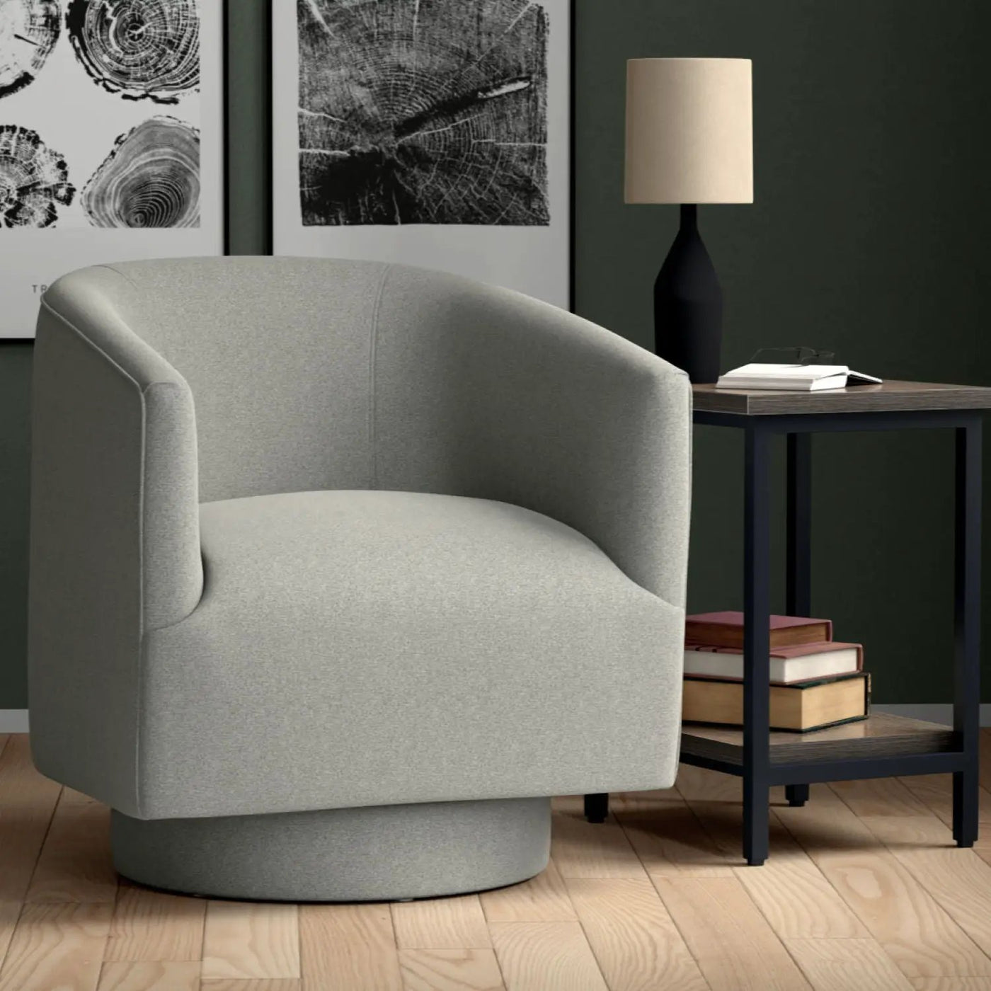 Accent Chair With Swivel Function by HouseOfZazla