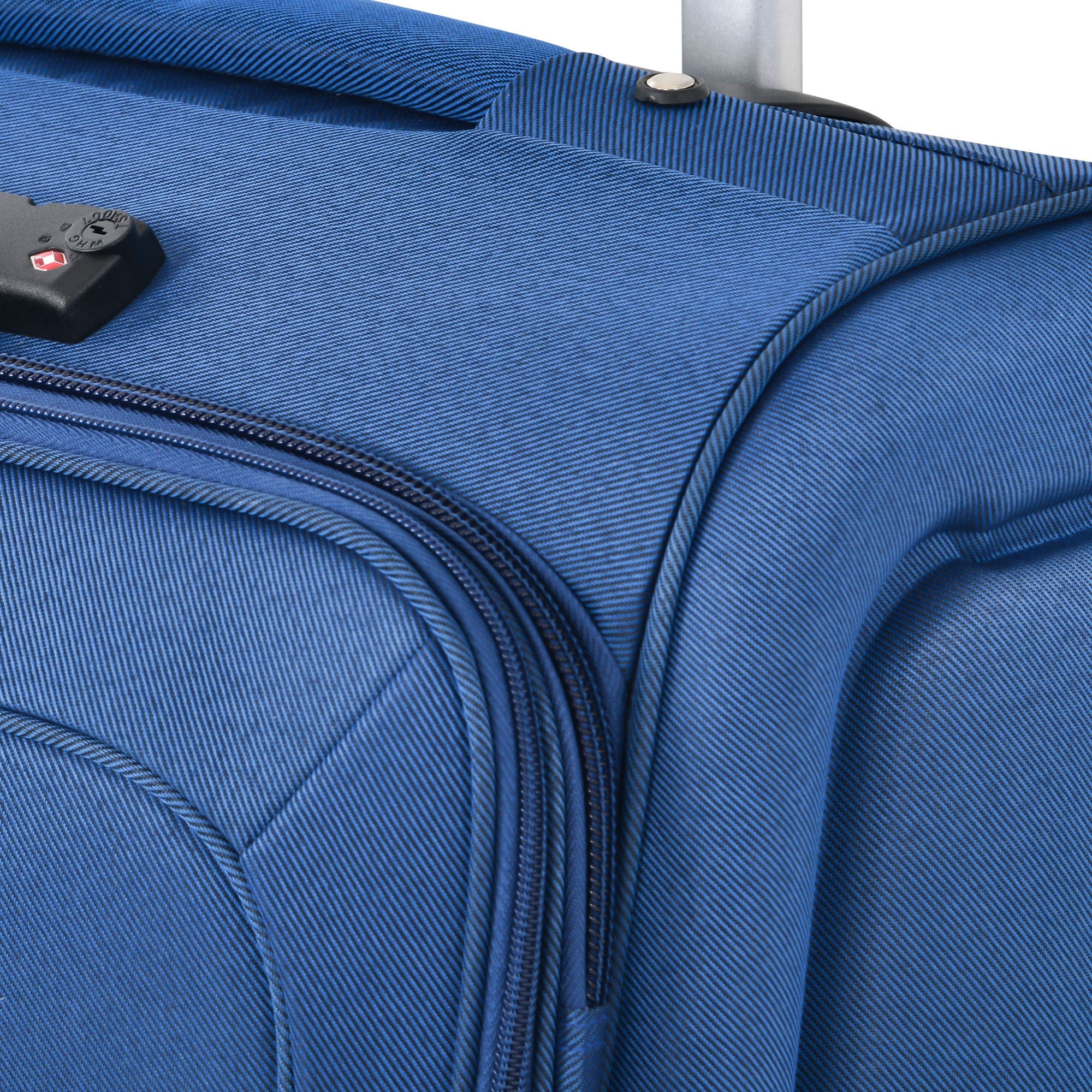 Softside Luggage Expandable 3 Piece Set Suitcase Upright Spinner Softshell Lightweight Luggage Travel Set by HouseOfZazla