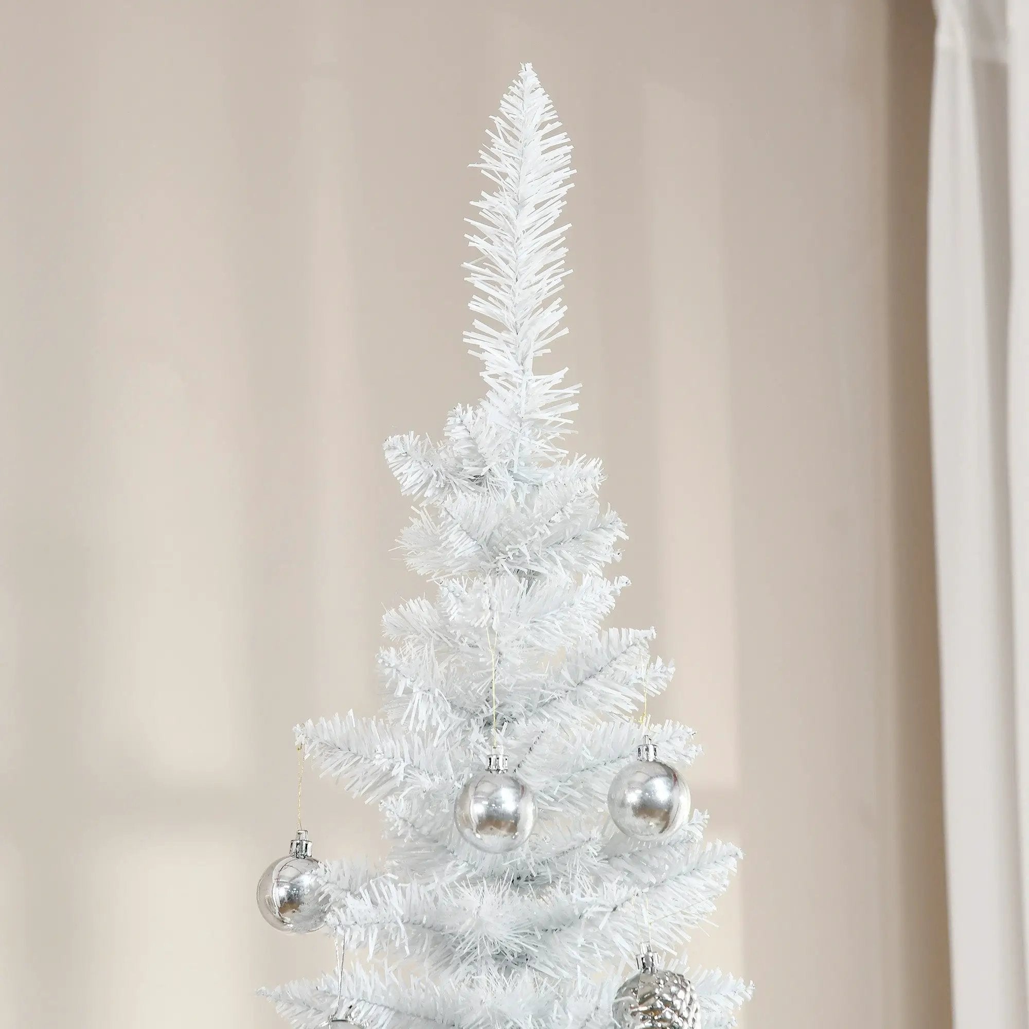 HOMCOM 7' Artificial Pencil Christmas Tree by HouseOfZazla