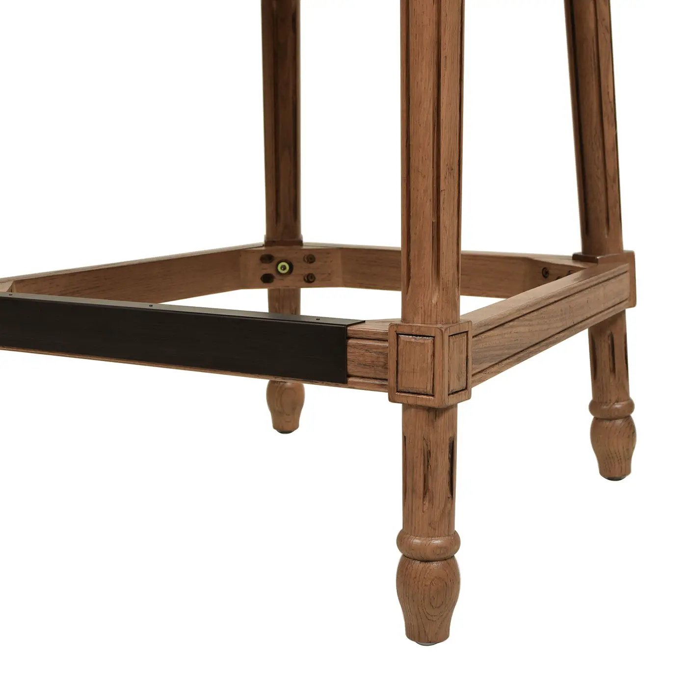 Triomphe - Rattan Wicker High Back Armless Counter Bar Stool by Unique Piece Furniture