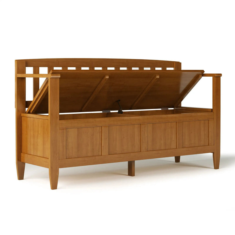 Brooklyn - Handcrafted Entryway Storage Bench by Unique Piece Furniture
