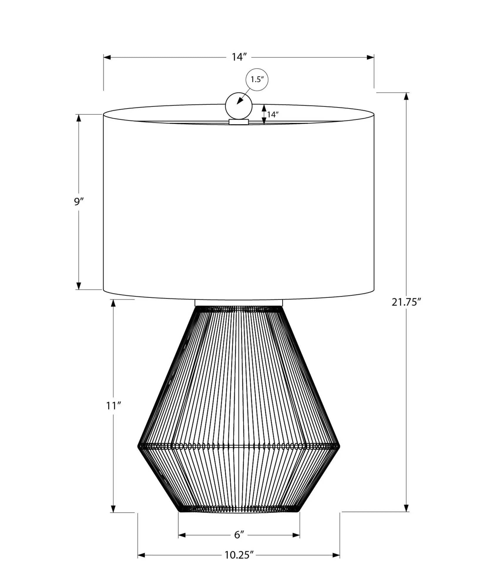 Transitional Rope Table Lamp with Beige Linen Shade by HouseOfZazla