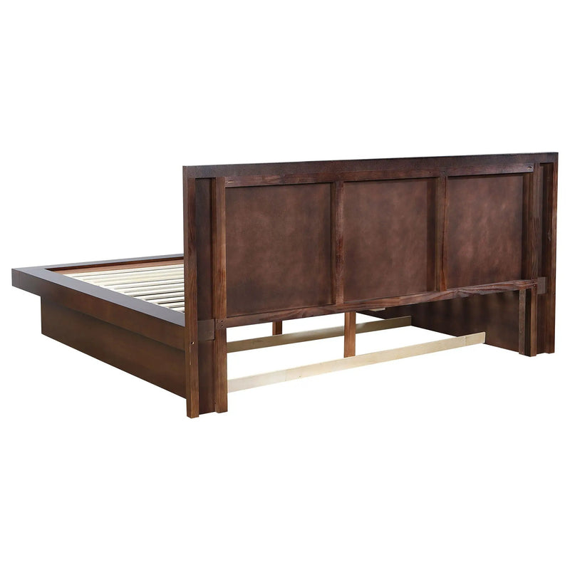 Jessica 6-piece Eastern King LED Bedroom Set Cappuccino by Unique Piece Furniture