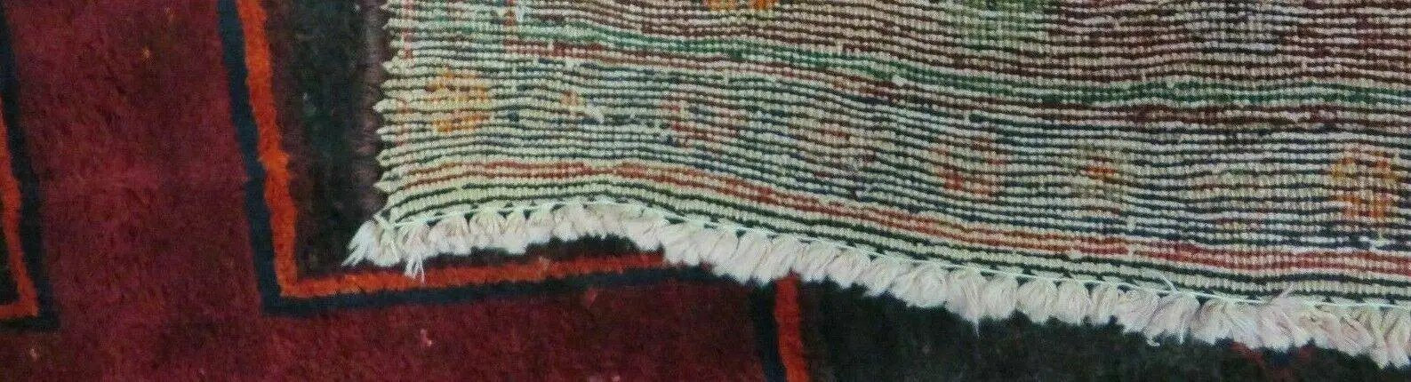 4' X 8' Antique Handmade India Geometric Oriental Wool Rug Veg Dyes Nice by Jewel Rugs