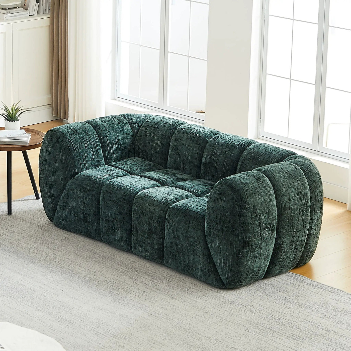 Modern Sofa With Piano Key Backrest by HouseOfZazla