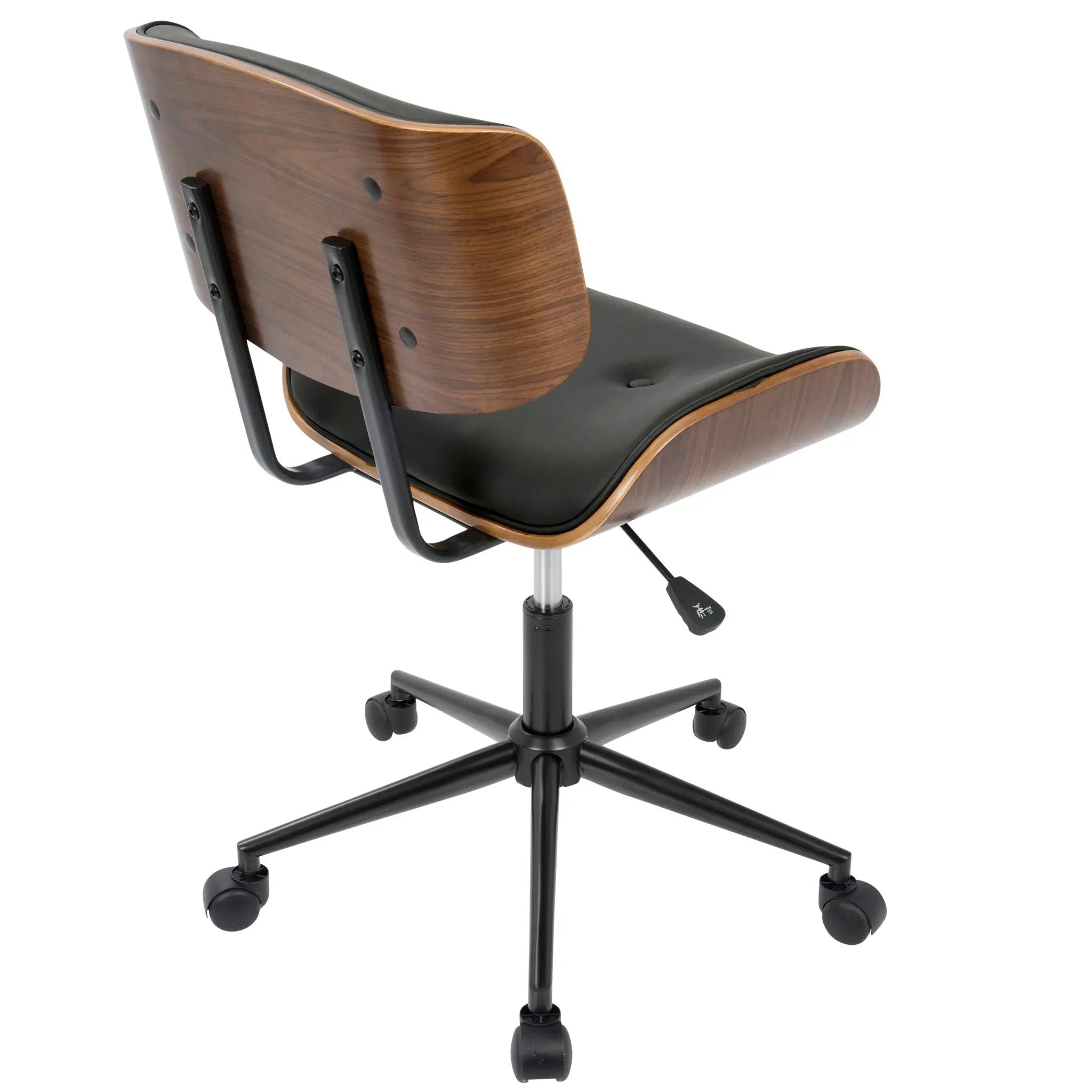 Lombardi - Mid Century Modern Adjustable Office Chair With Swivel by Unique Piece Furniture