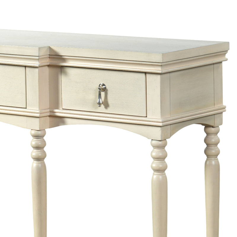Retro Console Table With 3 Soft Close Drawers by HouseOfZazla