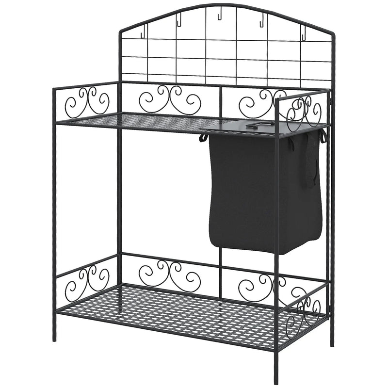Outsunny Folding Potting Bench Table by HouseOfZazla