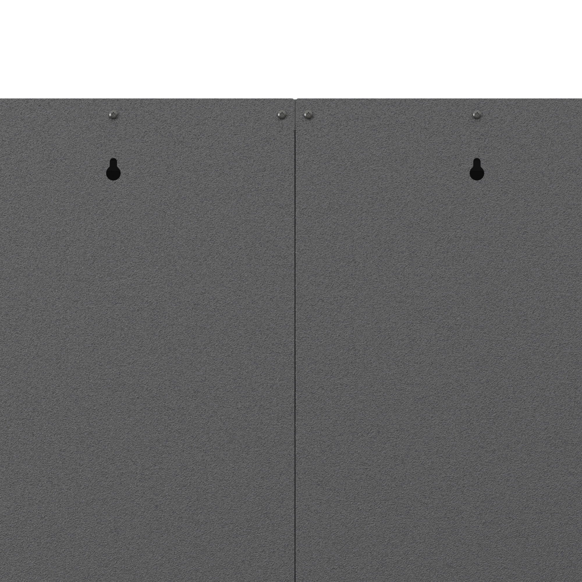 Metal Wall Mounted Tool Storage Cabinet With Locking Door, 1 Shelf & 1 Drawer by HouseOfZazla