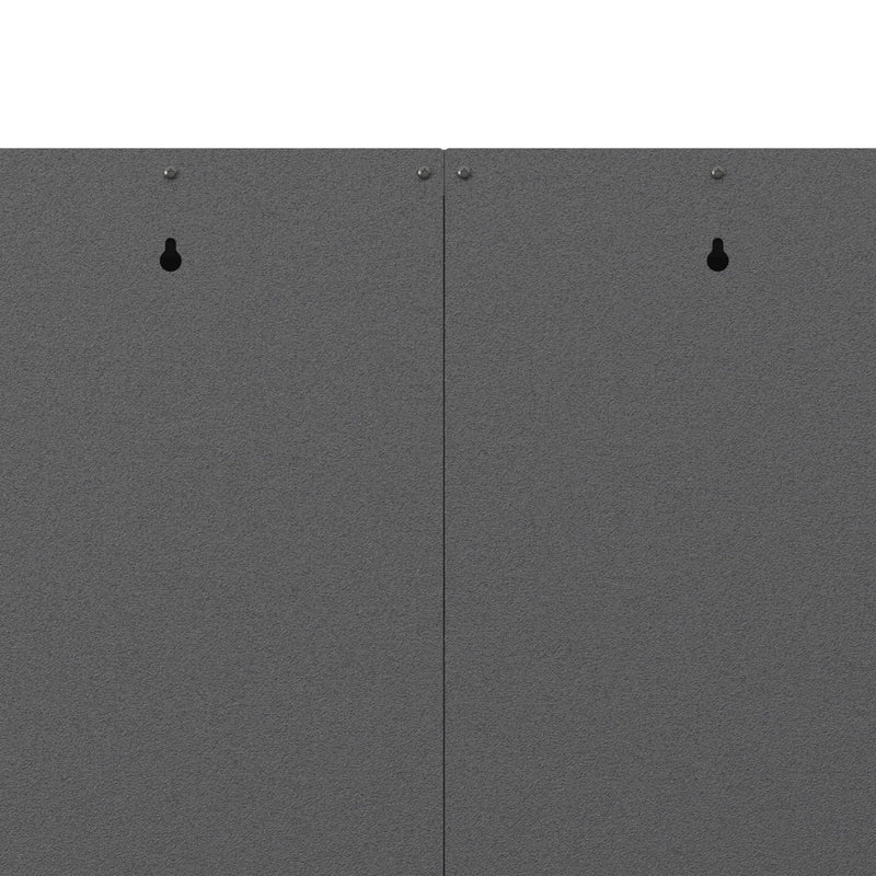 Metal Wall Mounted Tool Storage Cabinet With Locking Door, 1 Shelf & 1 Drawer by HouseOfZazla