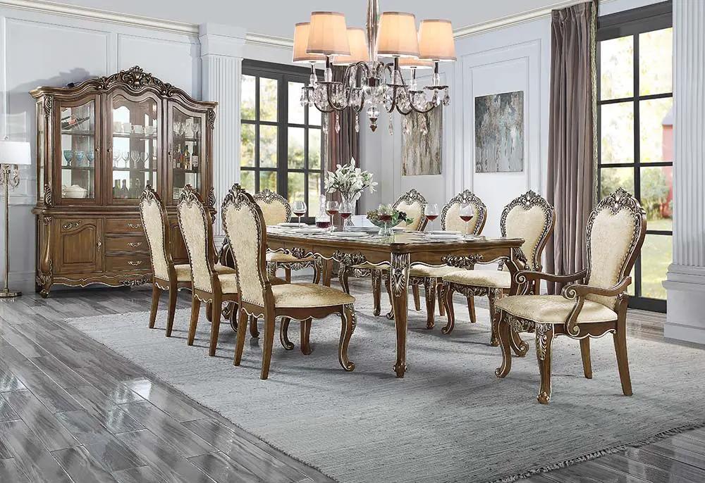Latisha - Dining Table - Antique Oak by Unique Piece Furniture