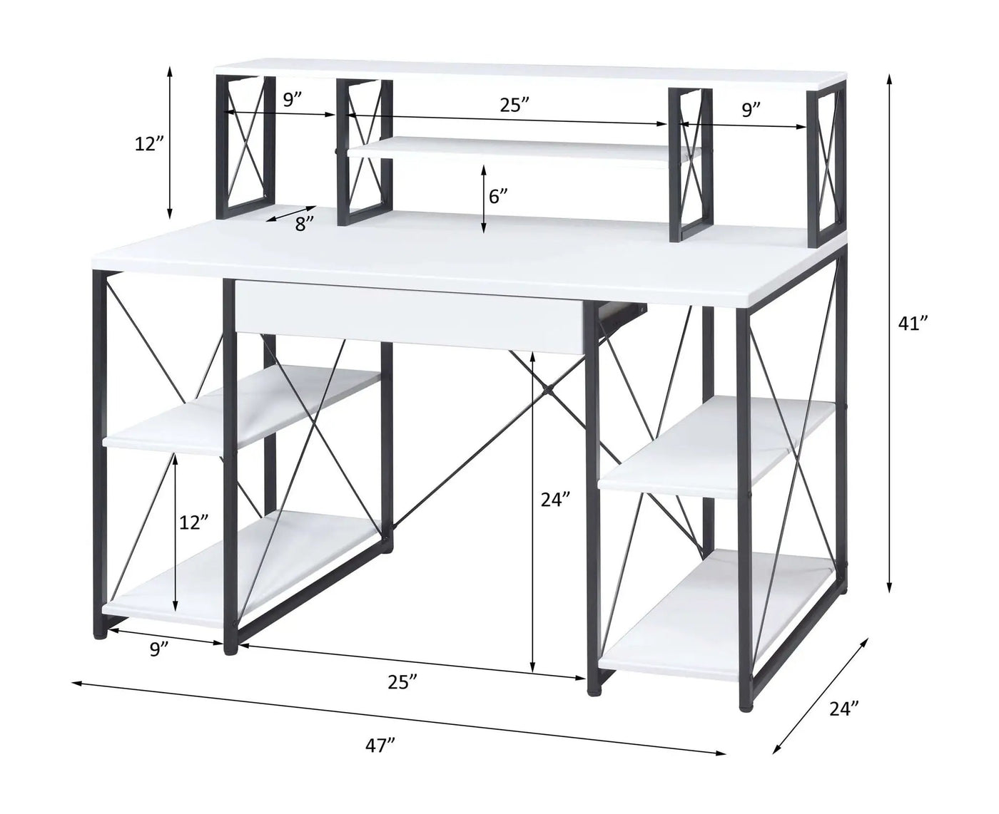 Amiel - All Purpose Writing Desk by HouseOfZazla