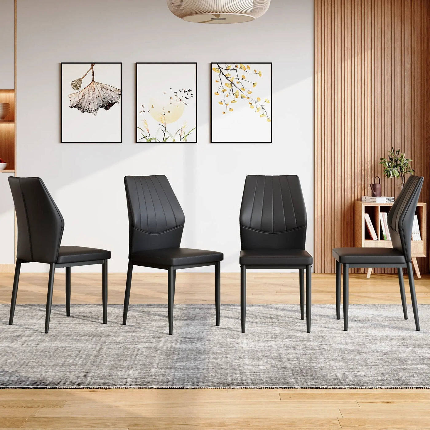 Dining Chairs With Shell Pattern, Comfort and Style by HouseOfZazla