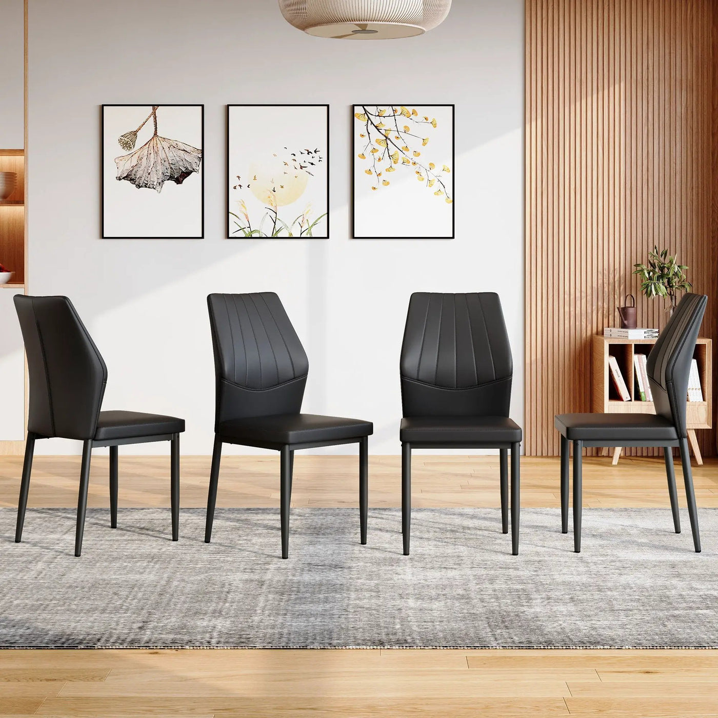 Dining Chairs With Shell Pattern, Comfort And Style by Unique Piece Furniture