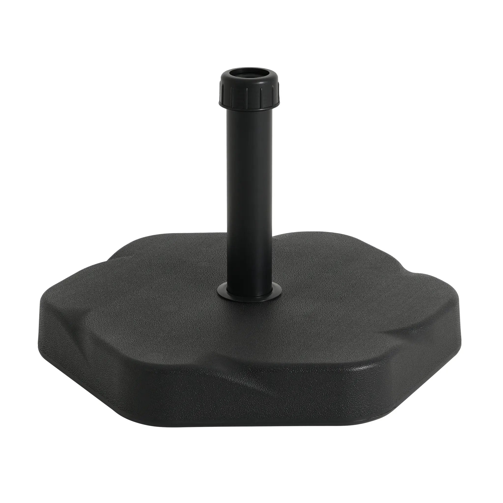 Hex Shape Outdoor 65-Pound Umbrella Base by HouseOfZazla