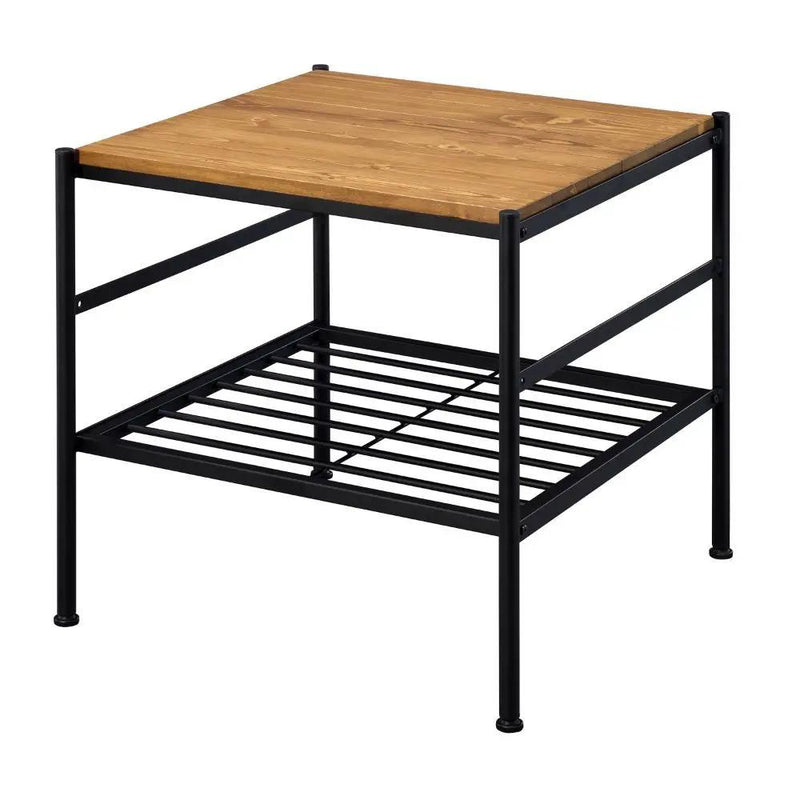 Kande - End Table - Oak & Black by Unique Piece Furniture