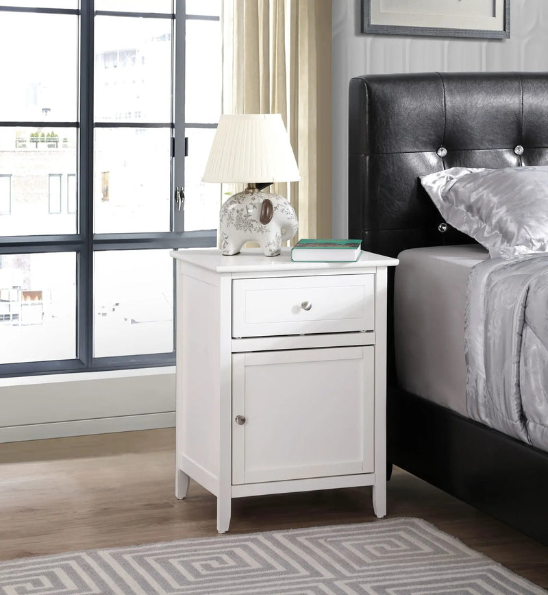 1 Drawer / 1 Door Nightstand by Unique Piece Furniture