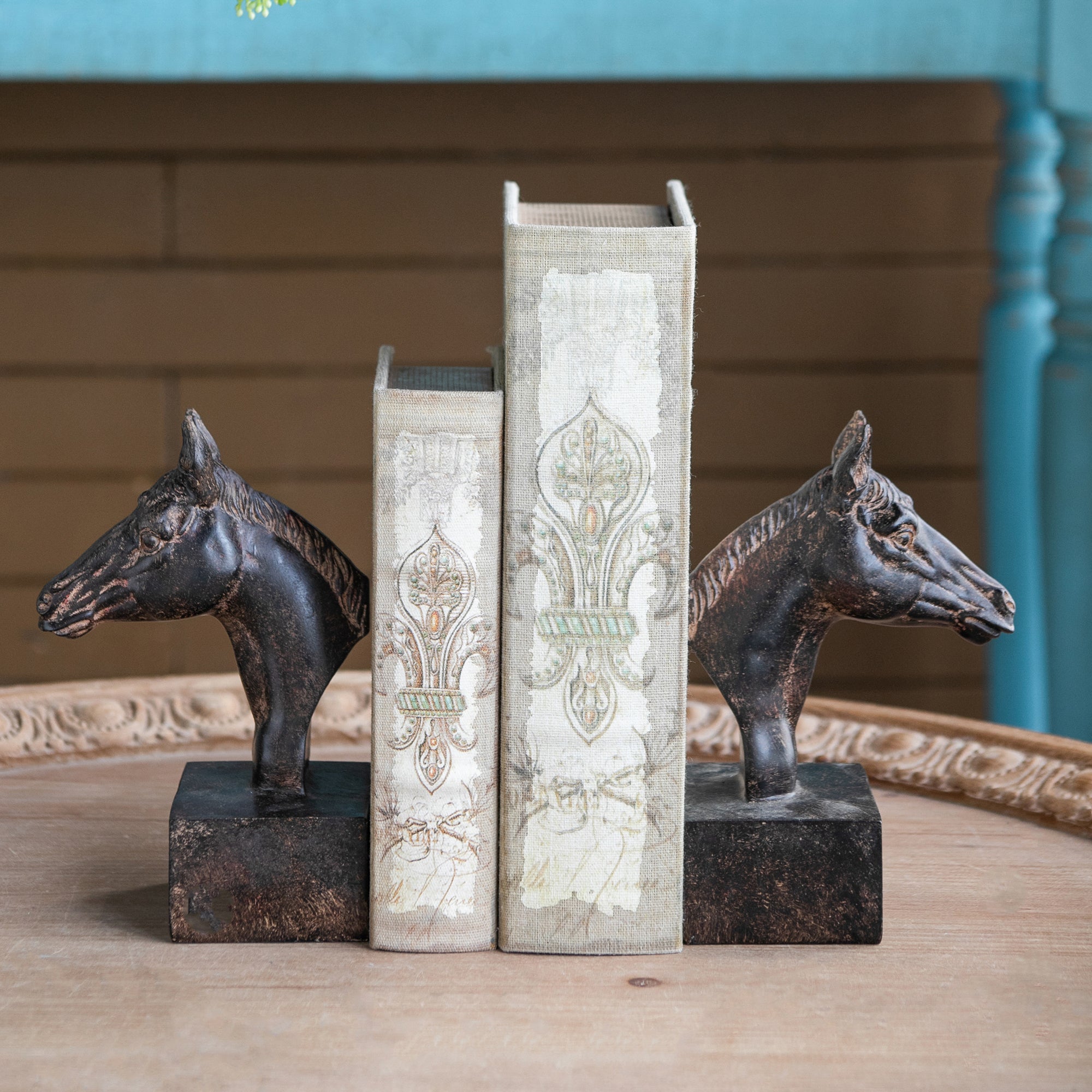 S/2 5.1x4x8' Horse Bookends by HouseOfZazla