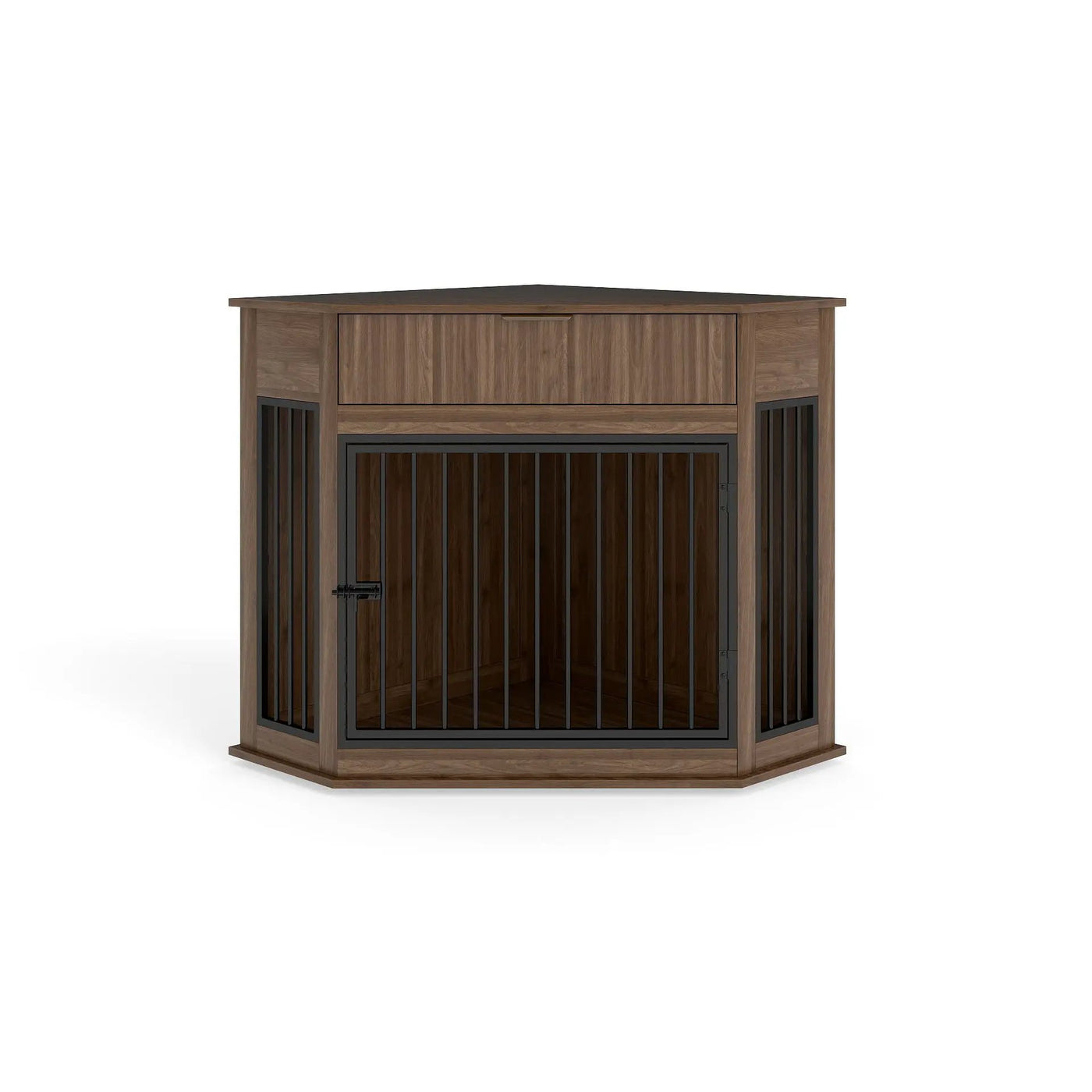 Corner Dog Crate by HouseOfZazla