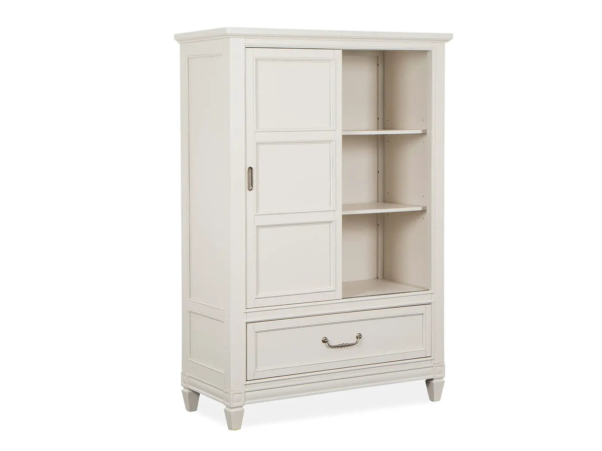 Willowbrook - Door Chest - Egg Shell White With Slight Rub Through, photo 6 of 7