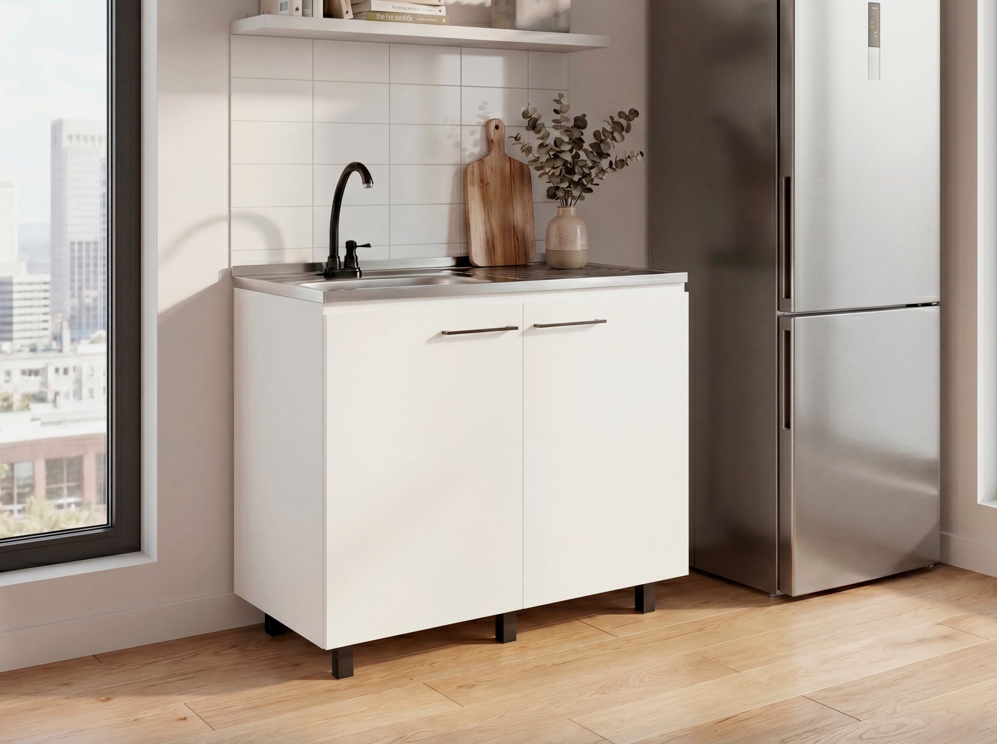 Utility Sink Cabinet Burwood, Kitchen by HouseOfZazla