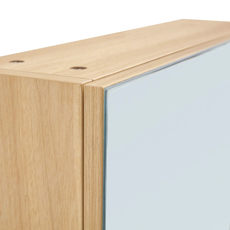 Bathroom Mirror Medicine Cabinet Wall Mounted With Shelves