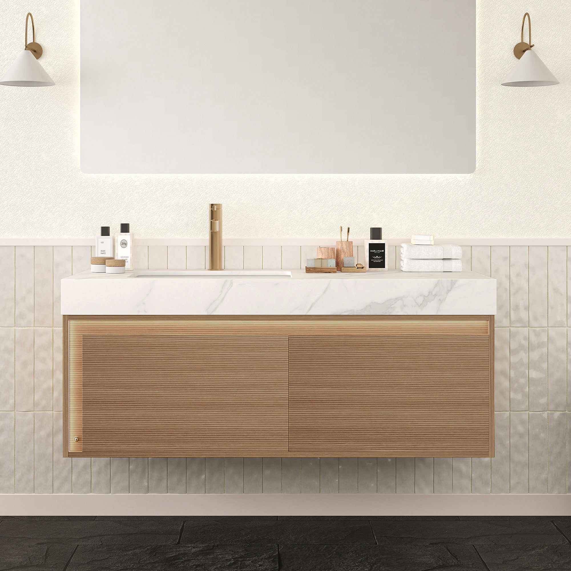 NYAH 48'' Bathroom Vanity & Sink by HouseOfZazla
