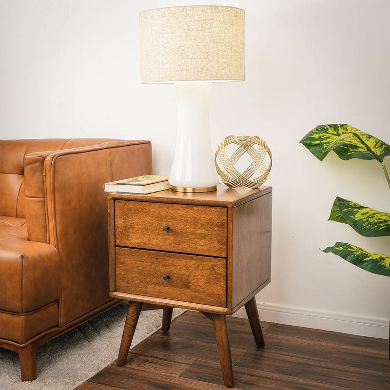 Cascade - Lamp Base Table Lamp - Beige / Gold / White, photo 6 of 8