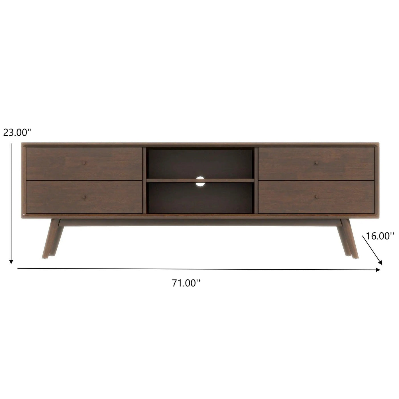 Caroline - Modern TV Stand Up To 72" by HouseOfZazla