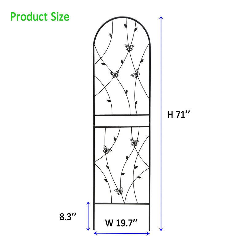 4 Pack Metal Garden Trellis by HouseOfZazla
