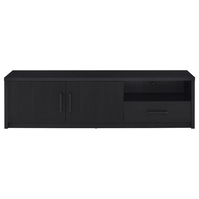 Murray 70-inch 2-door TV Stand Media Console Black by Unique Piece Furniture
