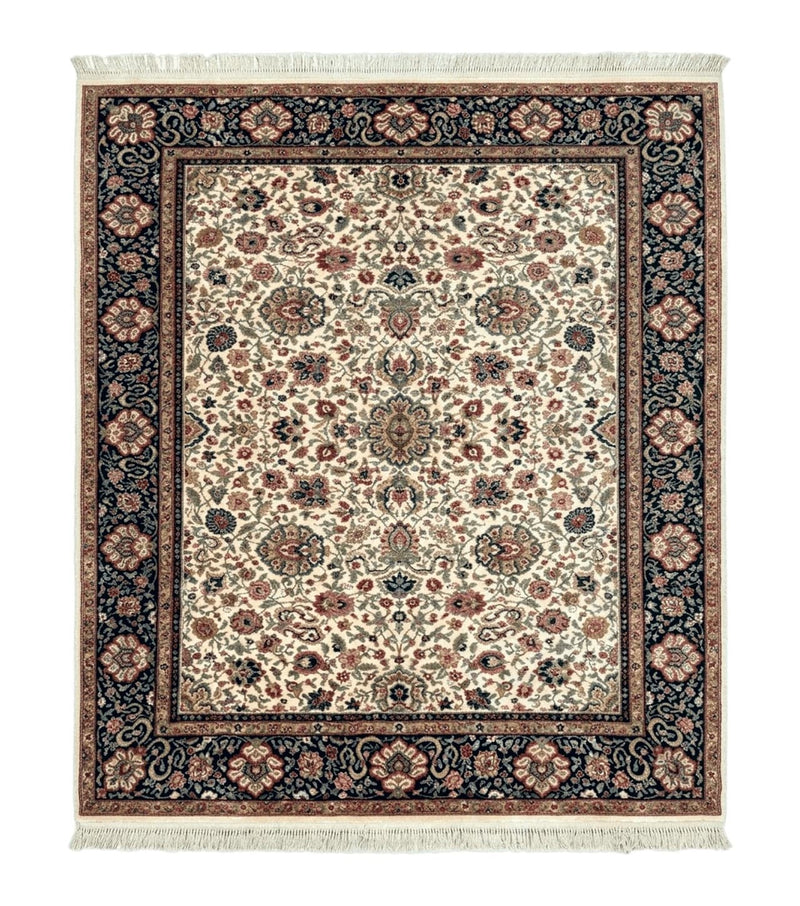 Karastan Rug 8.8 x 10.6 Ivory Indo Kirman #700/706, Wool Original Series by Jewel Rugs