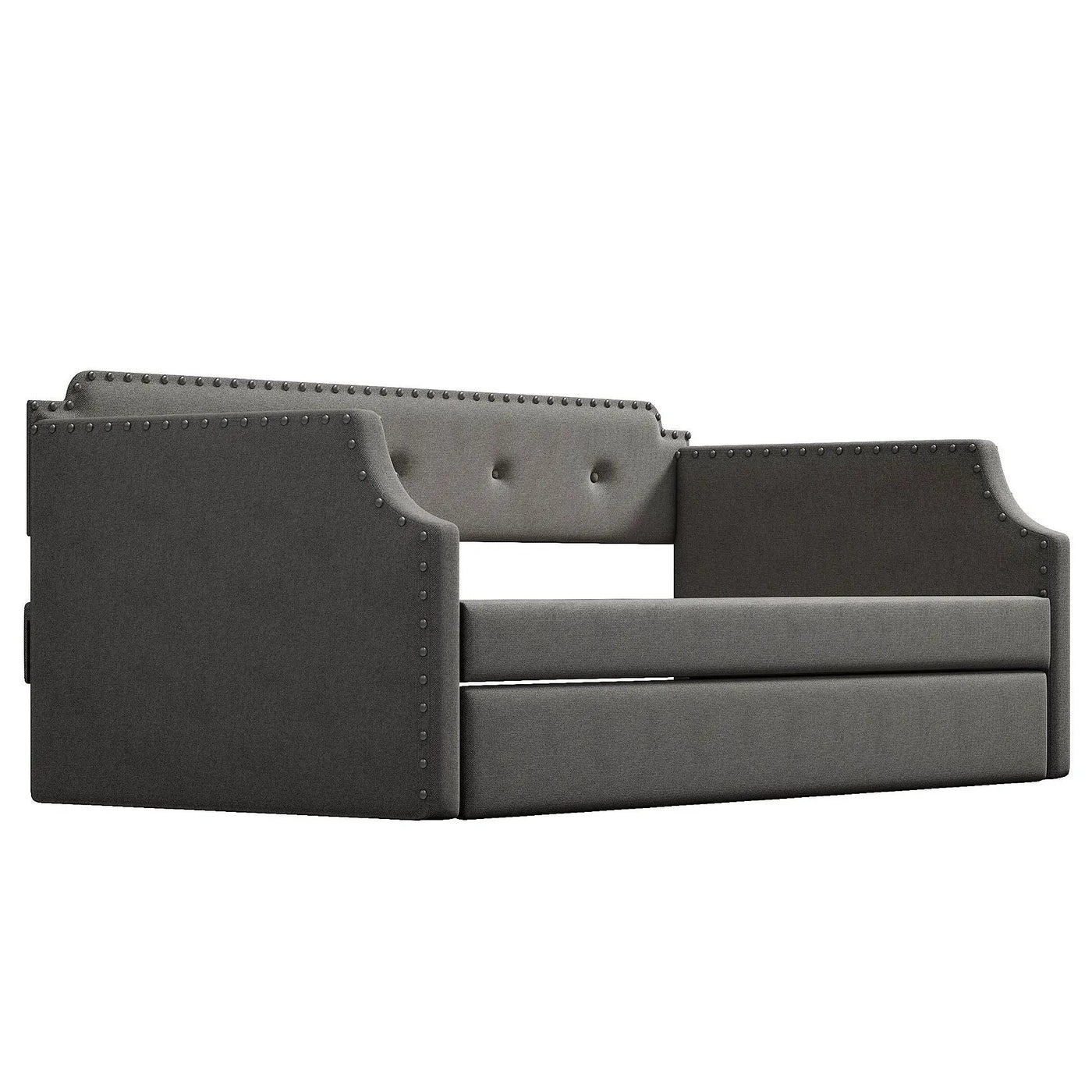 Upholstered Daybed With Trundle by HouseOfZazla