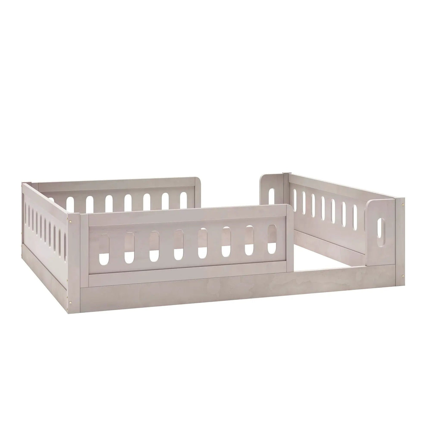 Platform Bed With Guardrail by HouseOfZazla