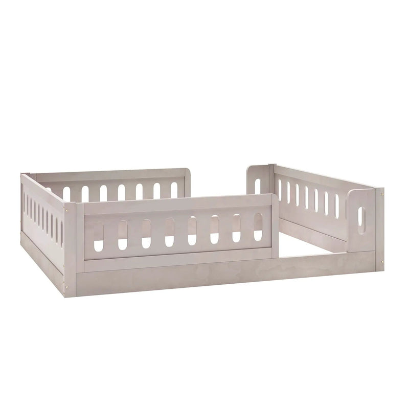 Platform Bed With Guardrail by HouseOfZazla