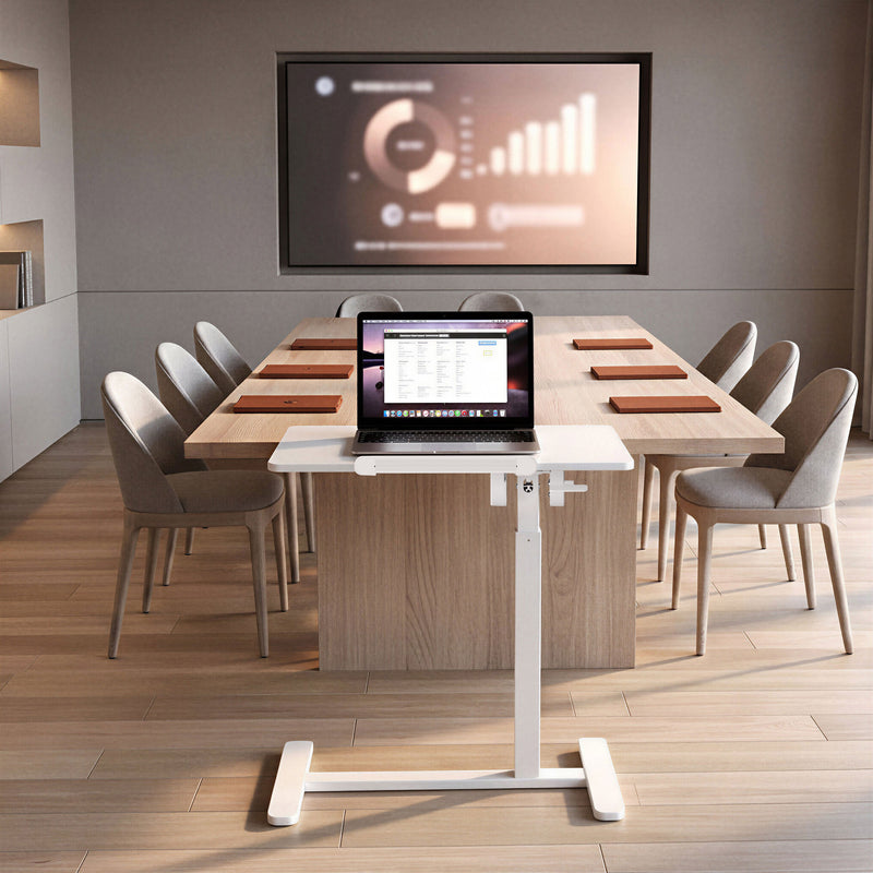 Techni Mobili Sit-to-Stand Rolling Adjustable Laptop Cart, photo 5 of 10