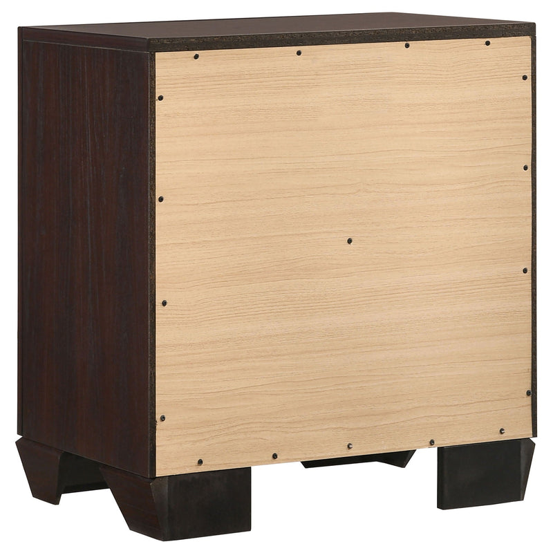 Copper - 2 Drawer Rectangular Nightstand by HouseOfZazla