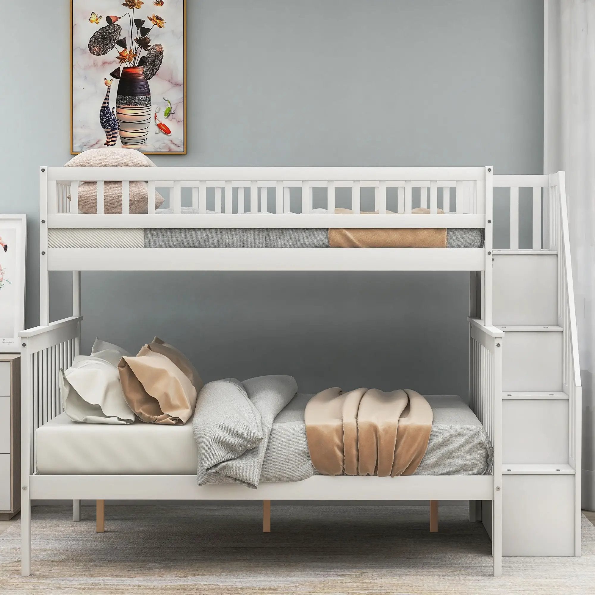 Bunk Bed With Staircase by Unique Piece Furniture