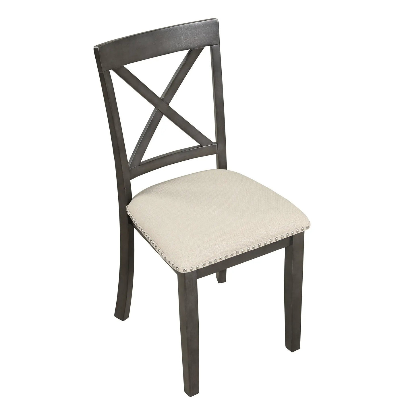 5 Pieces Dining Table And Chairs Set For 4 Persons, Kitchen Room Solid Wood Table With 4 Chairs by HouseOfZazla