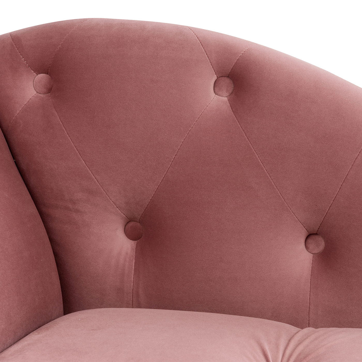 Tufted Roll Arm Chaise Lounge with Premium Foam - Dark Red, Dark Green, Blue, Pink, photo 30 of 39