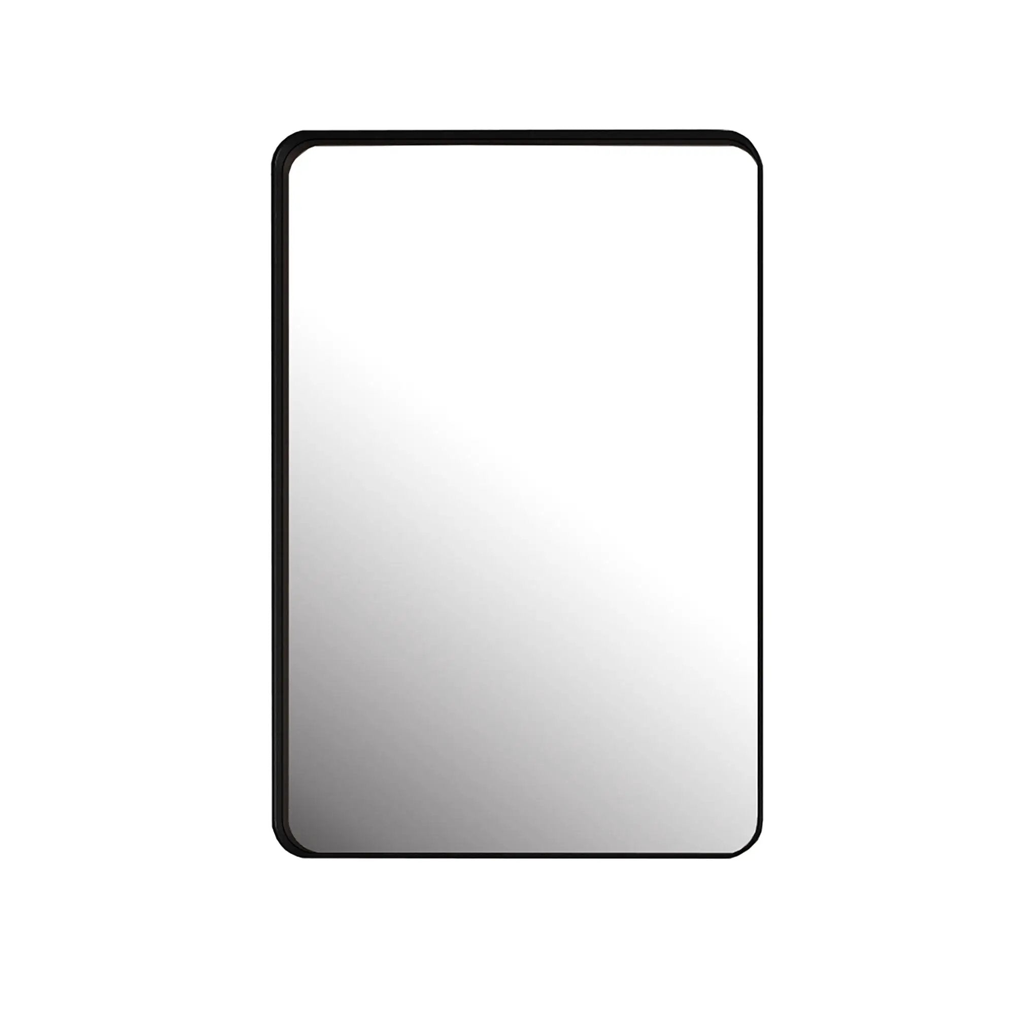 20x30 Inch Recessed Black Metal Framed Medicine Cabinet by HouseOfZazla
