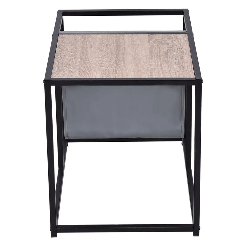 End Table Side Accent Metal Magazine Organizer by DirectDeals