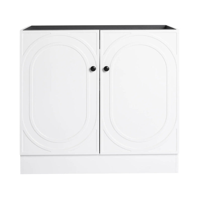 Modern Freestanding Bathroom Vanity With Soft Close Cabinet Doors