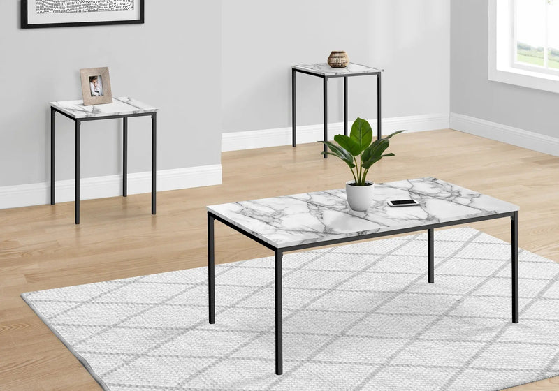 Table Set, Coffee, End, Contemporary, Modern (Set of 3) by HouseOfZazla