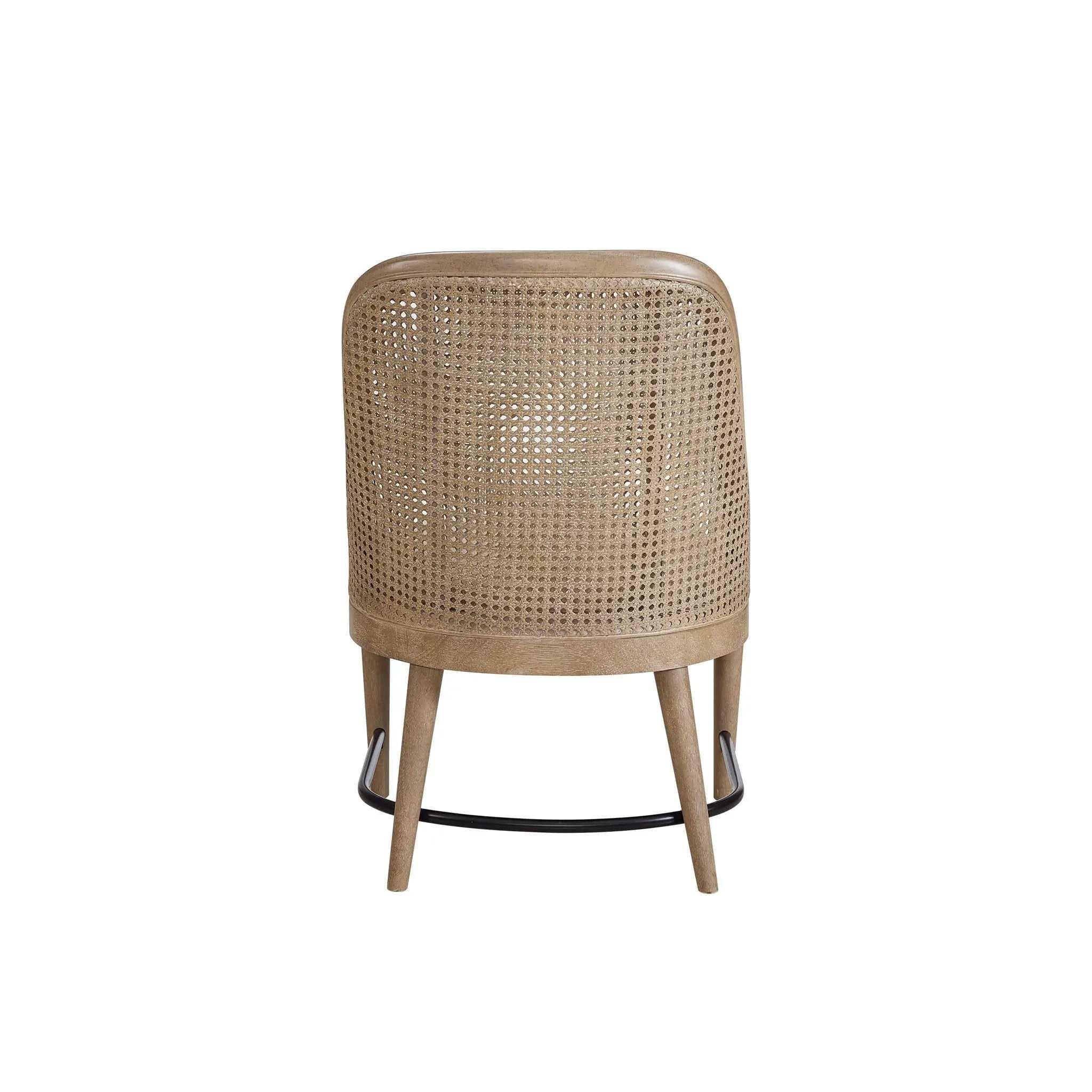 Cane Backed Host Chair Colored (Set of 2) - Sand by HouseOfZazla