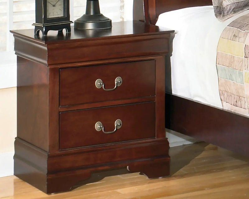 Alisdair - Two Drawer Night Stand - Reddish Brown by Unique Piece Furniture