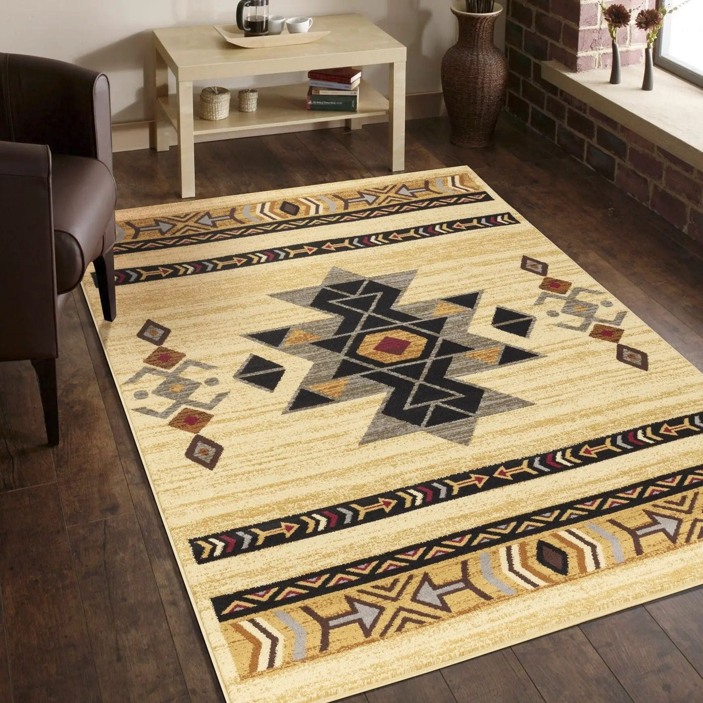 Tribes - GC_YLS4006 Southwest Area Rug by Unique Piece Furniture