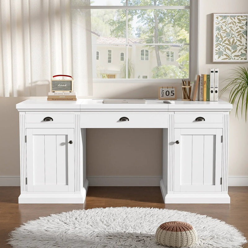 67" Modern Executive Desk with Storage by HouseOfZazla