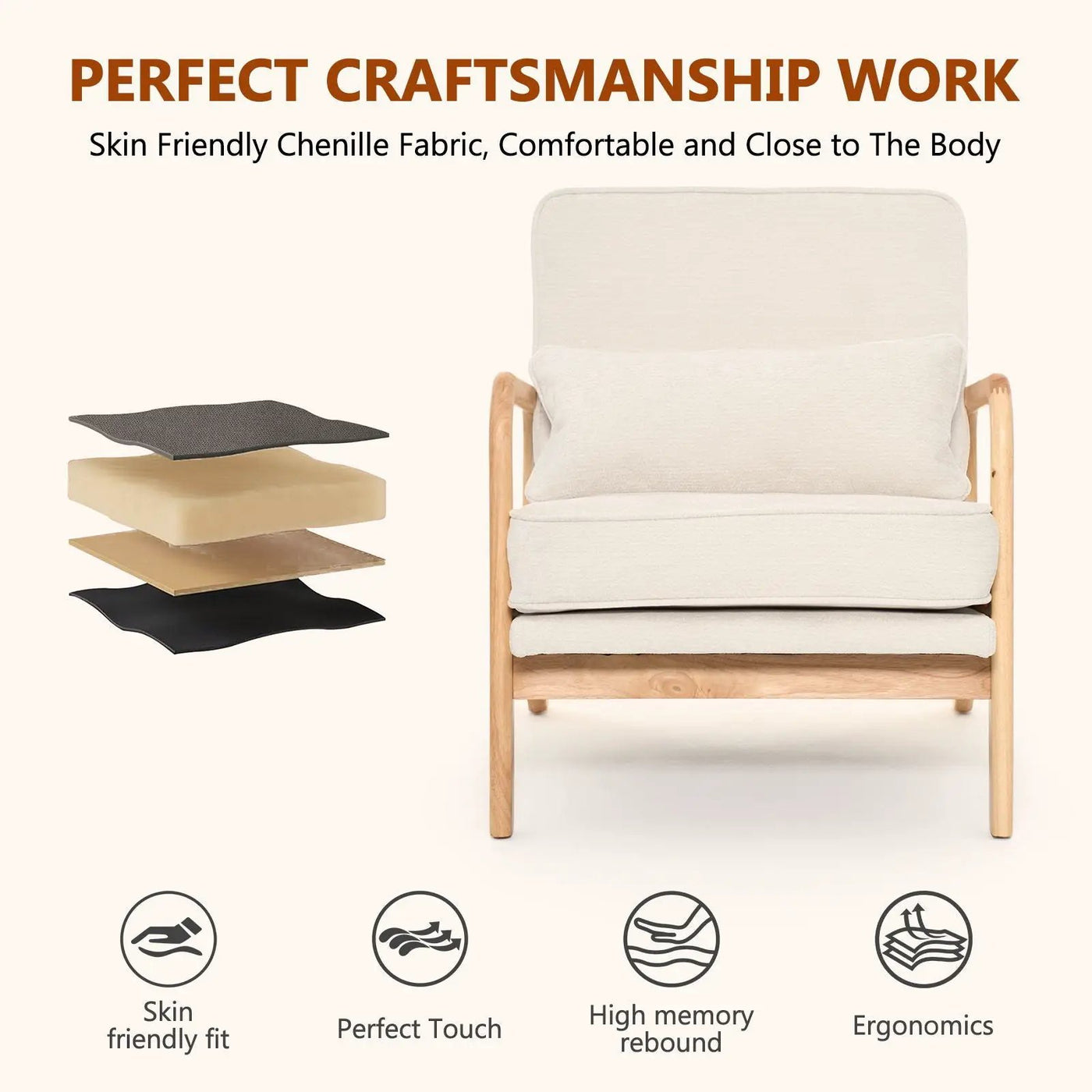 Upholstered Living Room Chair by HouseOfZazla