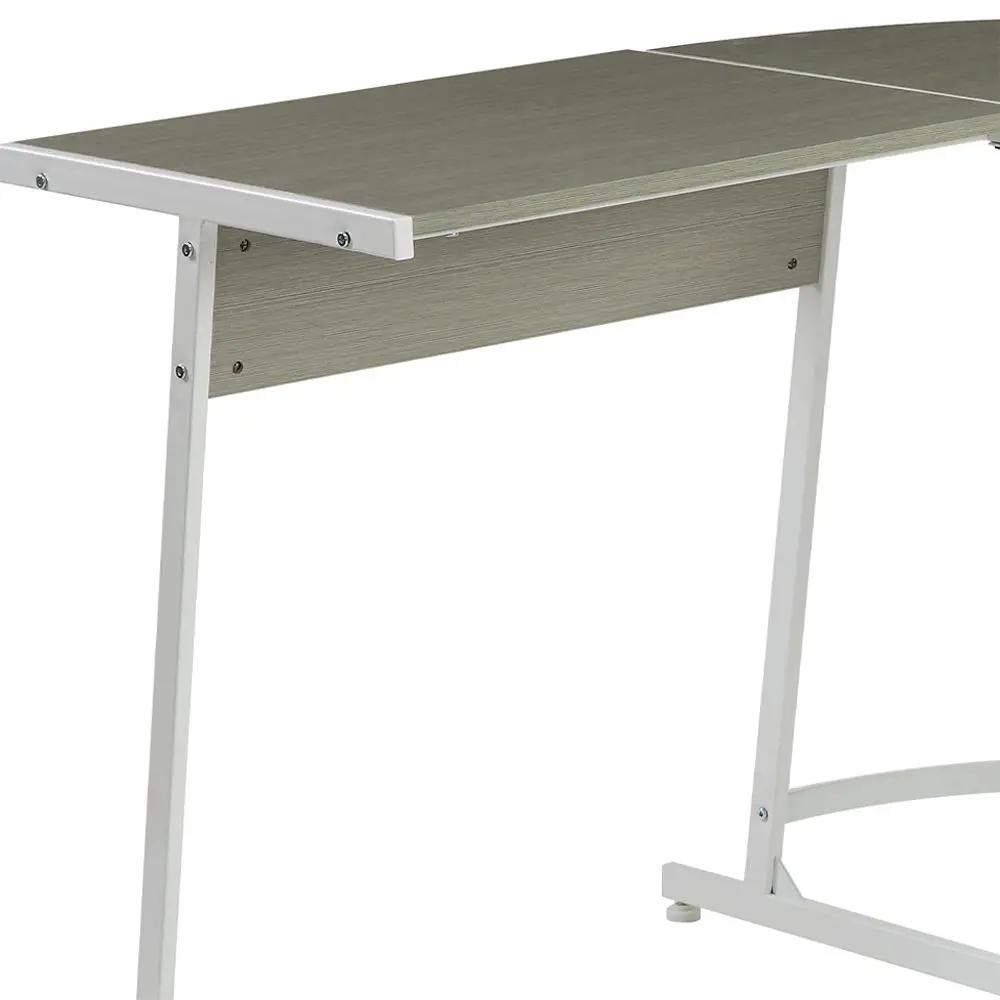 Carver - Computer Desk - Gray & White by Unique Piece Furniture